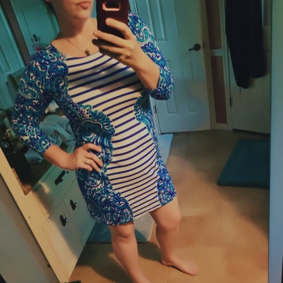 Lilly Pulitzer Dresses & Skirts - Brilliant Blue Moon Jellies LILLY PULITZER NILA
